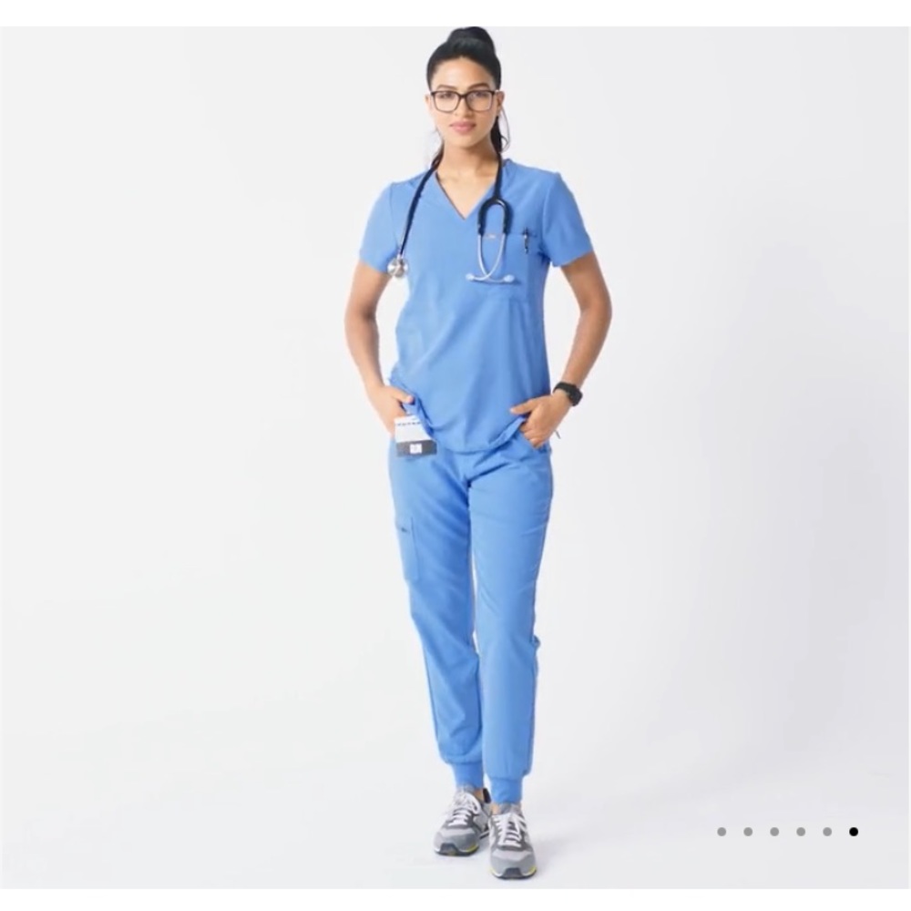 Figs Zamora jogger ceil blue M